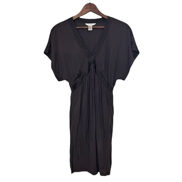 Anthropologie Saja V Neck Knee Length Dress - Picture 1 of 6